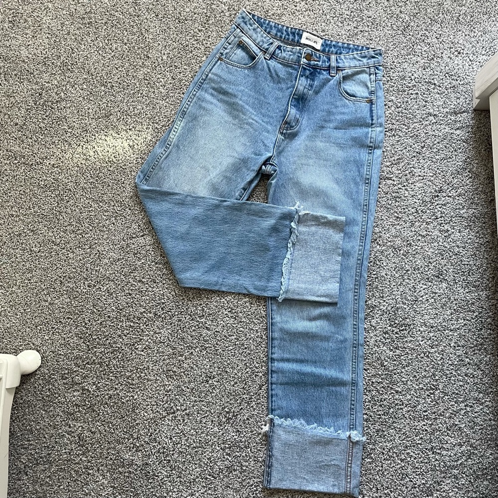 ROLLA’S Cuffed Bottom Jeans